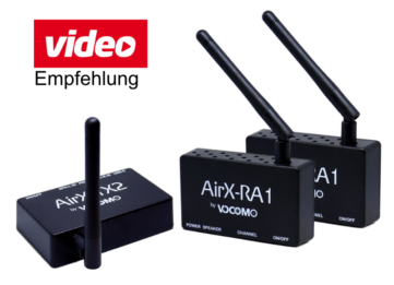 AirX-Rear Kit by VOCOMO HiRes Wireless Rear Funksystem